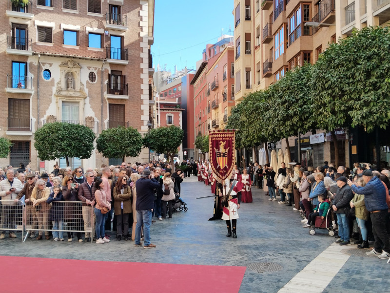 Entrada de Jaime I en Murcia