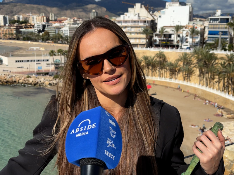 Melody tras ganar el Benidorm Fest
