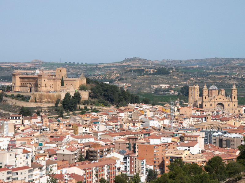 Vista general de la ciudad de Alcañiz en Teruel