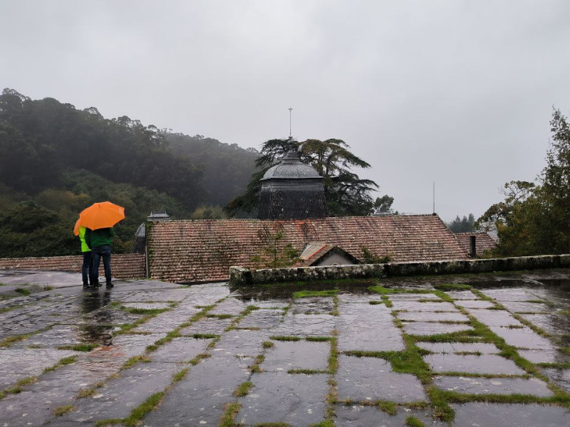 La lluvia en Galicia