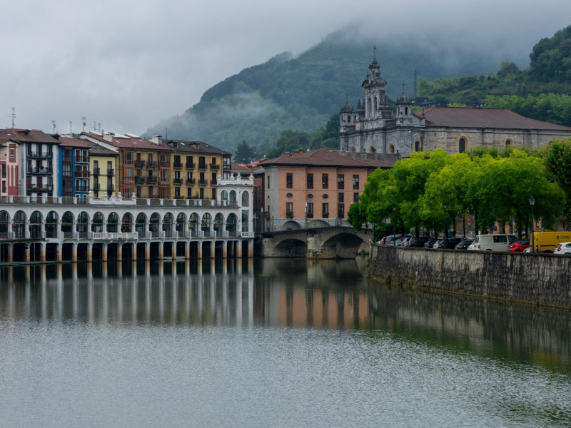 Ciudad de Tolosa en el País Vasco