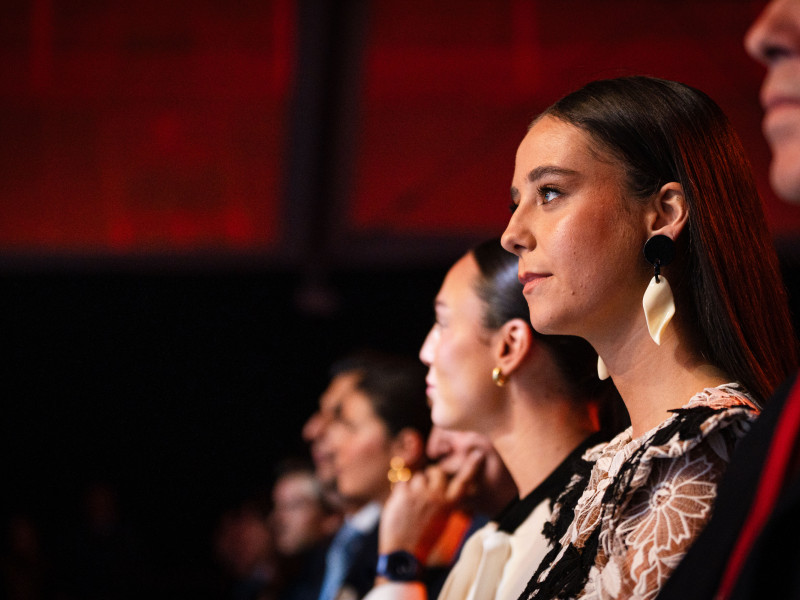 Victoria Federica de Marichalar y Borbón, durante la gala de presentación de la Feria de San Isidro