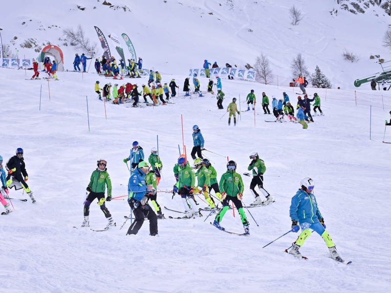 La estación tensina ha acogido un nuevo campeonato de esquí