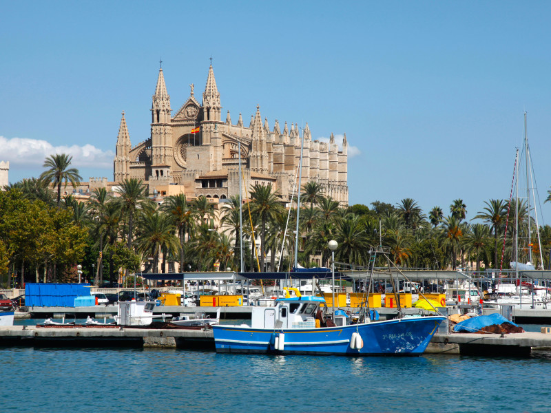 La Catedral de La Seu de Palma, en Mallorca