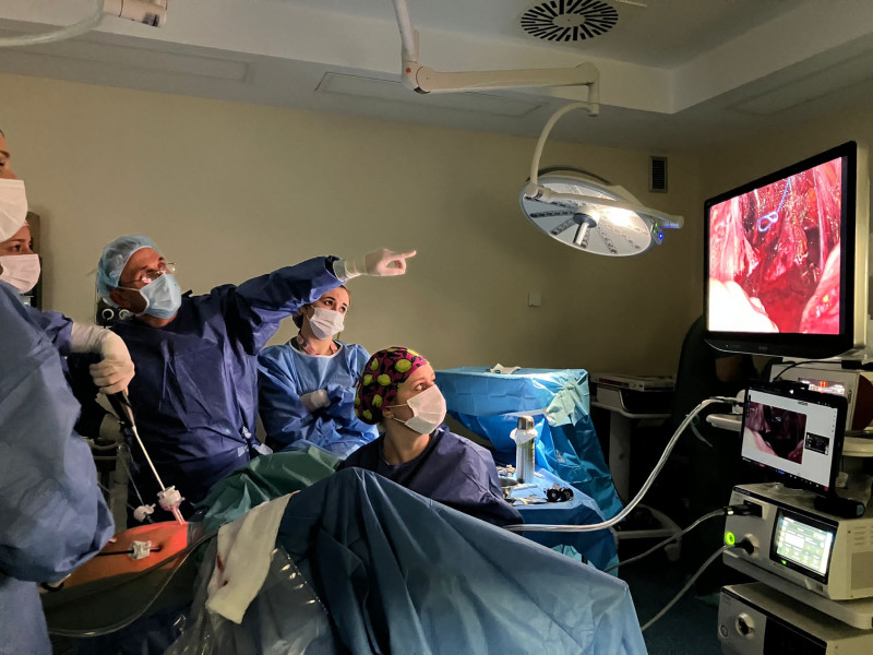 jefa del área de Ginecología y Obstetricia