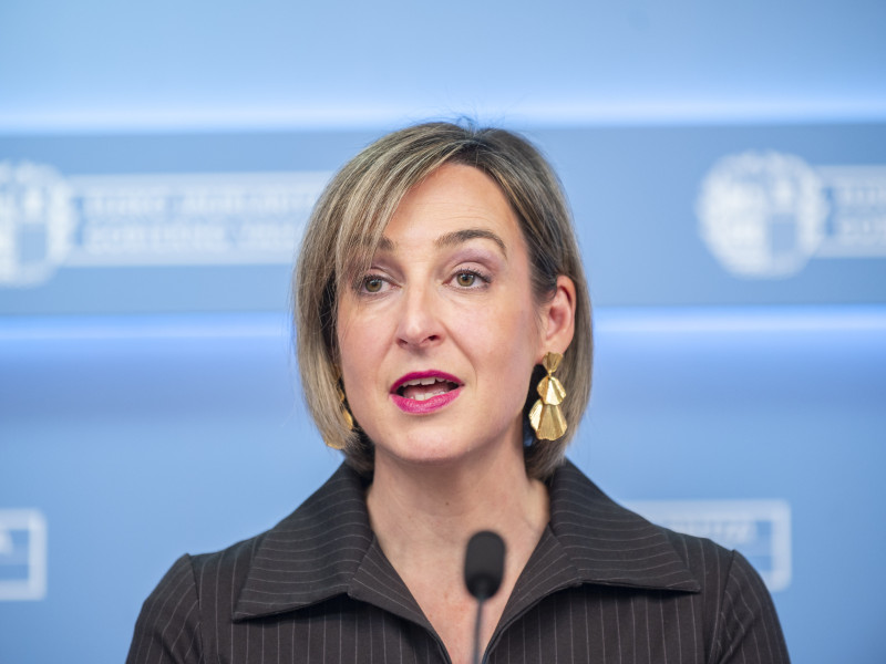 María Ubarretxena, portavoz del Gobierno Vasco