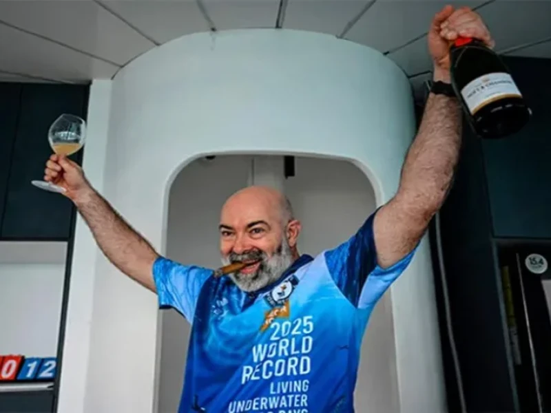 Rudiger Koch ha celebrado la hazaña