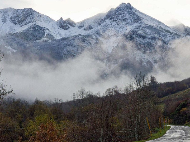 Montaña en Somiedo, donde fue hallado un cadáver en 2015