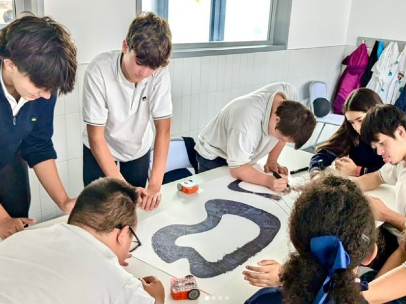 Alumnos del centro Cambrils de Madrid