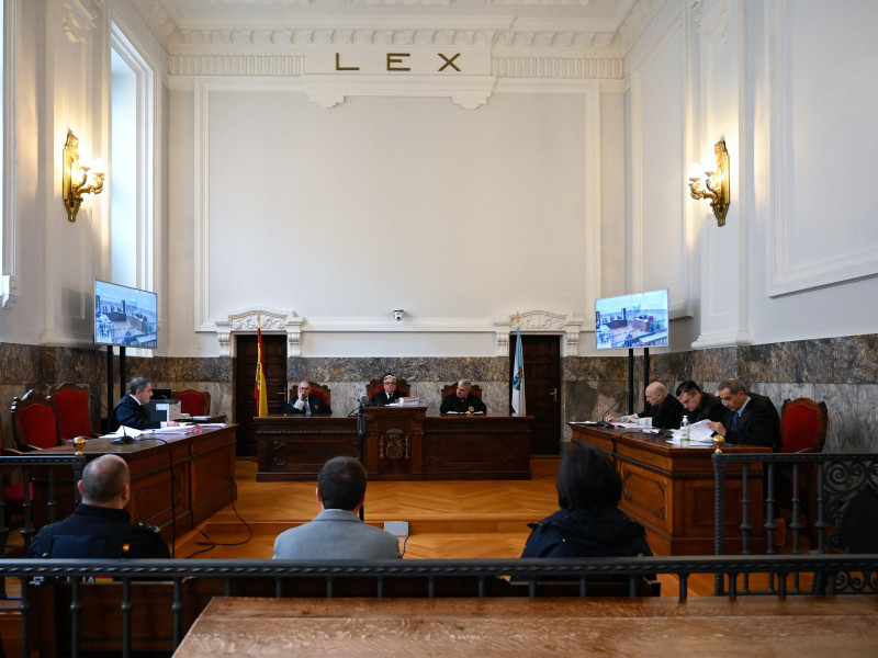 Foto de archivo de una vista en el Tribunal Superior de Justicia de Galicia