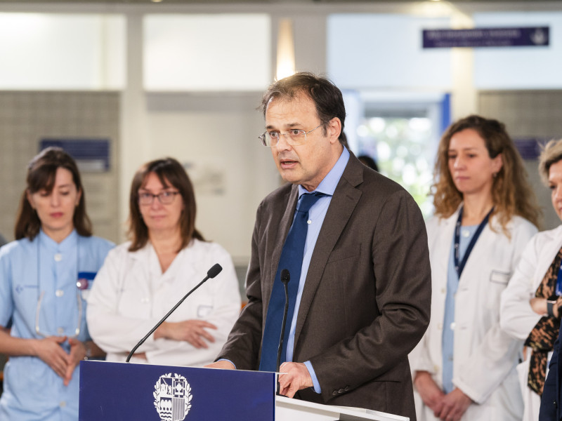 Alberto Martínez, consejero de Salud del Gobierno vasco