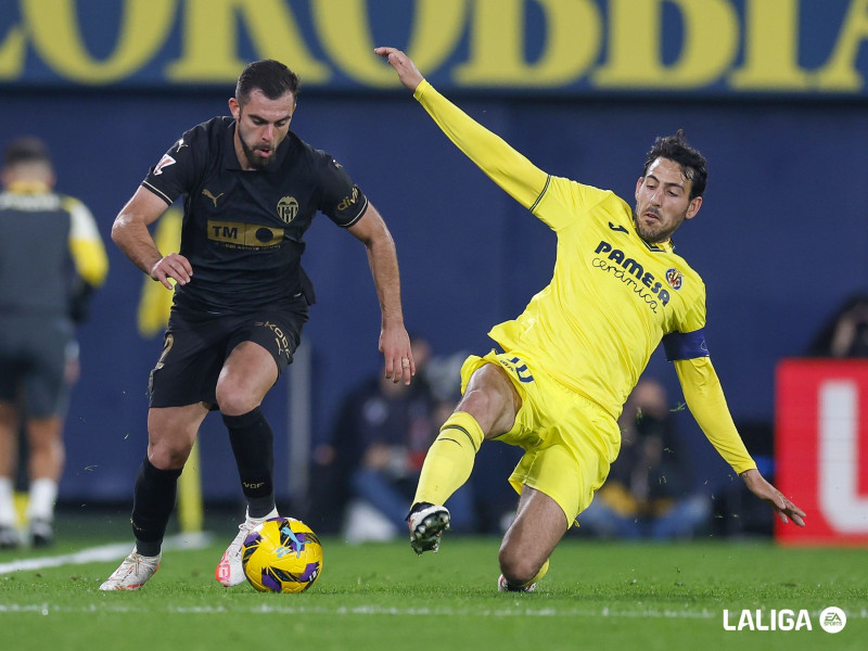 Rioja cuajó un partido muy completo ante el Villarreal