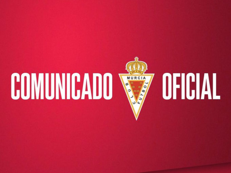 Comunicado oficial del Real Murcia