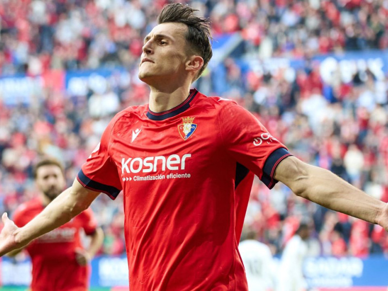 Gol de Budimir en El Sadar