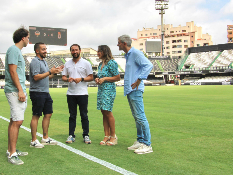 Visita a Castalia del concejal Sergio Toledo