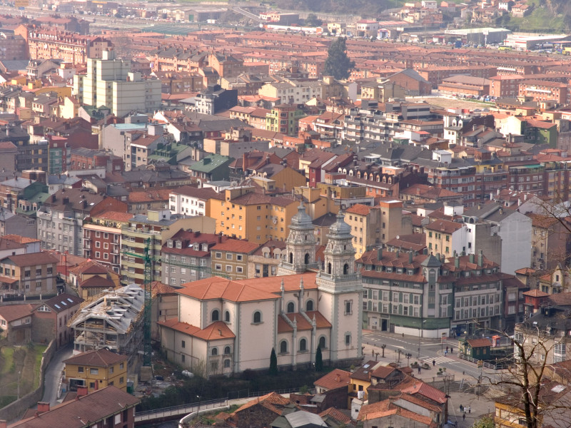 Mieres del Camino ciudad Asturias