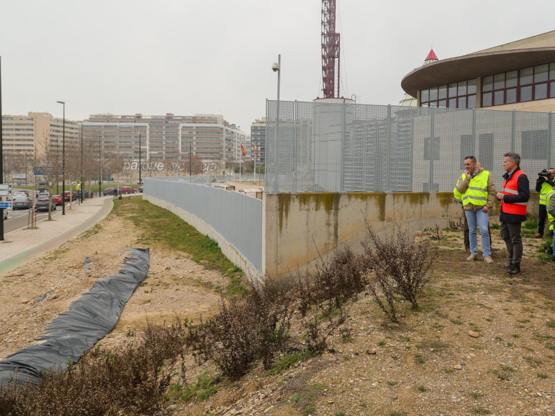 El consejero de Urbanismo, Victor Serrano, ha visitado esta mañana las obras.