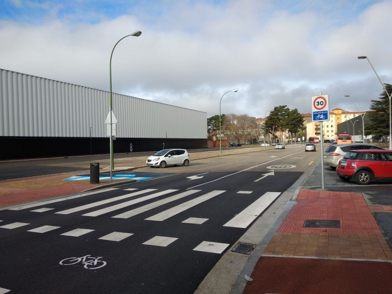 Estos son los lugares más peligrosos para los ciclistas en la ciudad de Burgos