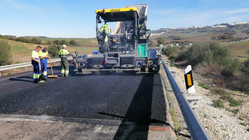 Actuaciones de mejora en carreteras de Andalucía