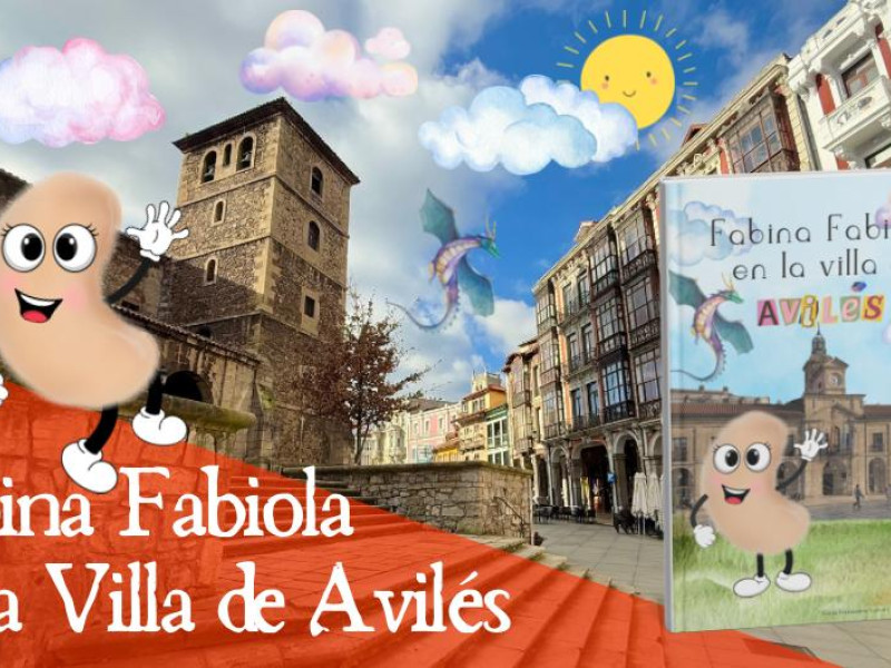 Fabina Fabiola, protagonista de un libro para recorrer la ciudad de Avilés