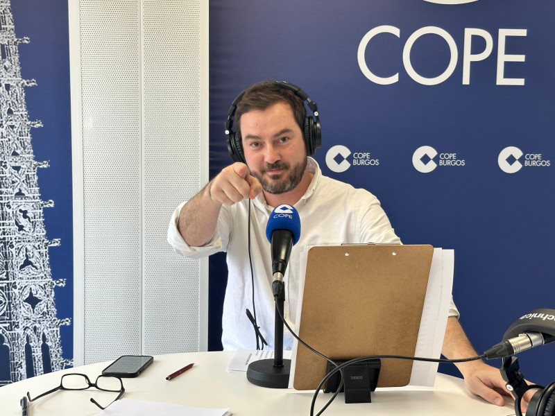 Jorge Bustos ha realizado hoy la programación especial de COPE desde Burgos