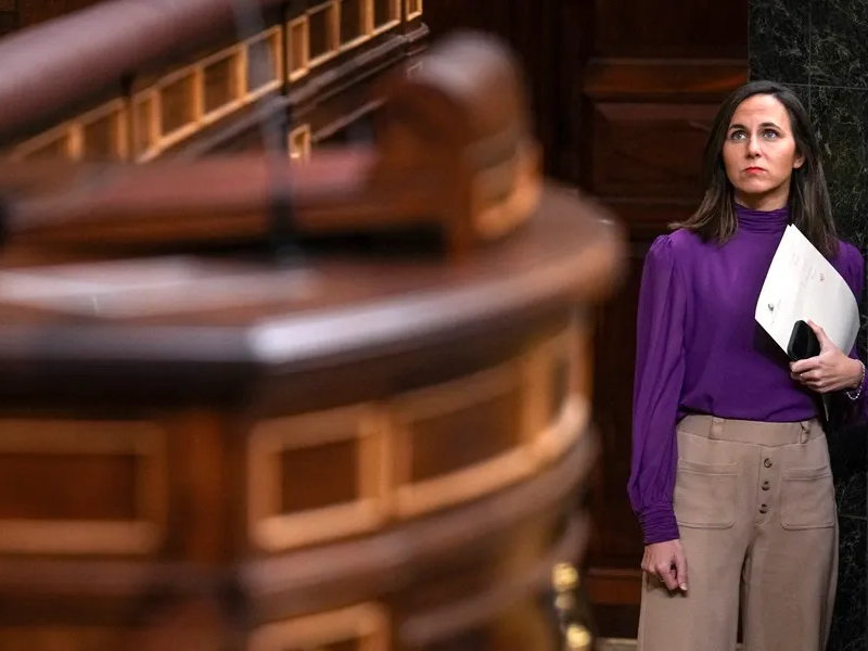 La secretaria general de Podemos, Ione Belarra