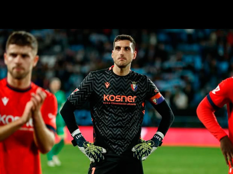 Sergio Herrera, tras el encuentro ante el Celta