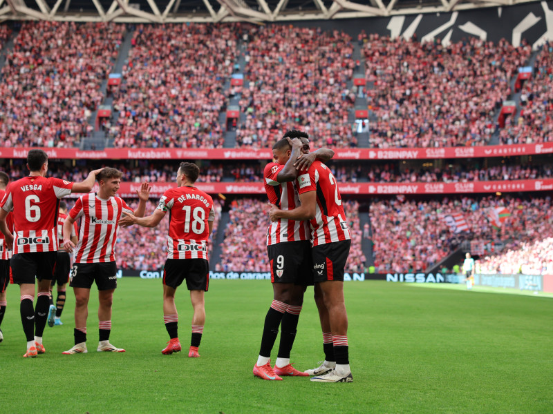 Gol de Maroan Sannadi (Athletic, 3 - Valladolid, 0)