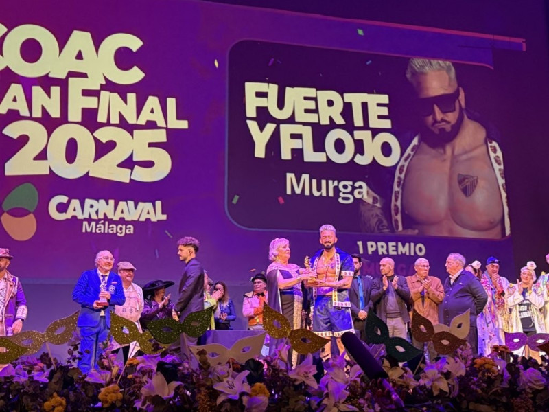 La murga de Felix Godoy, "Fuerte y Flojo", ganó el primer Premio.