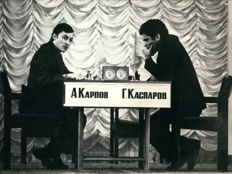 Karpov y Kasparov