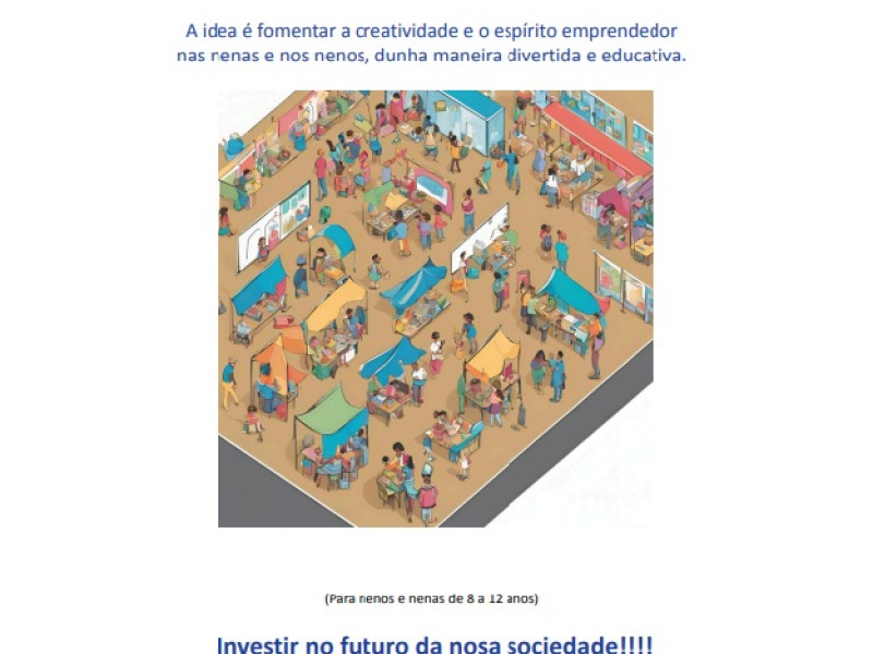 Cartel: Feira do Empredimento Infantil