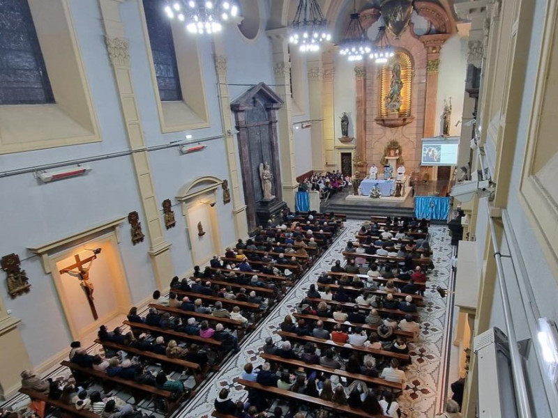 Iglesia del colegio de la Inmaculada, en Gijón