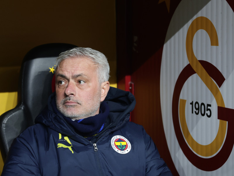 Jose Mourinho, durante el encuentro ante el Galatasaray