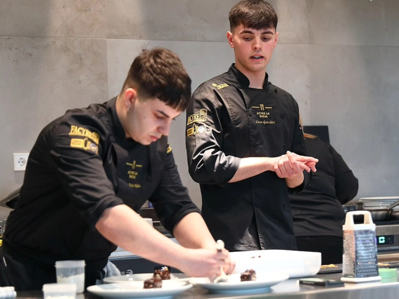 El plato y el postre que ganan el Campeonato de Cocina y Repostería de La Rioja