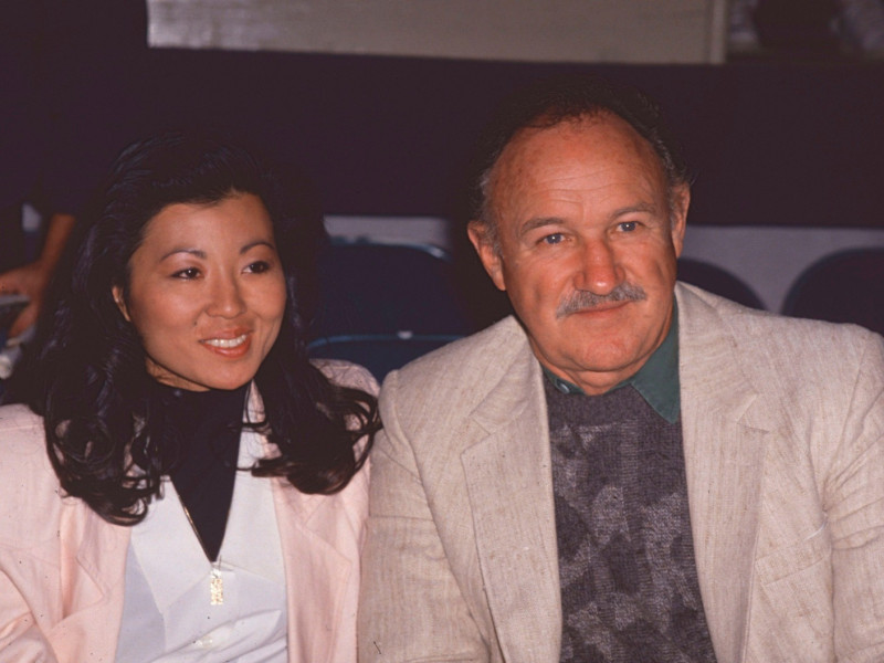 Gene Hackman y su mujer Betsy Arakaw