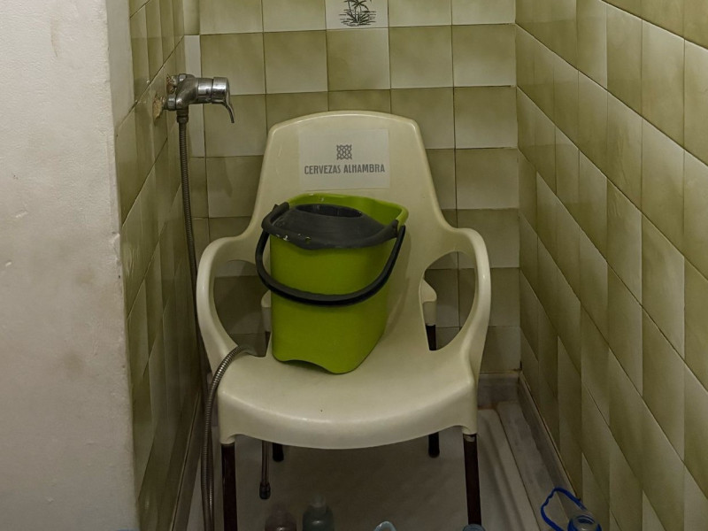 Baño de una de las viviendas