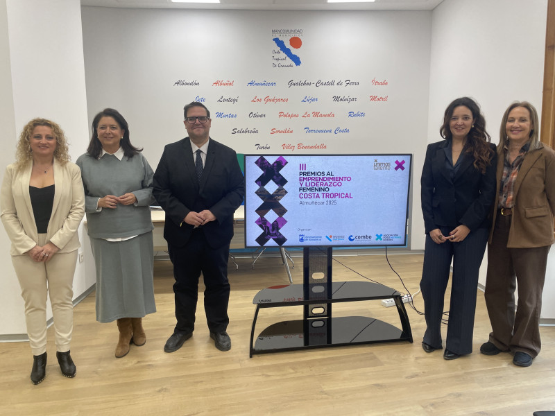 Presentación de los III Premios de Emprendimiento y Liderazgo Femenino en Almuñécar