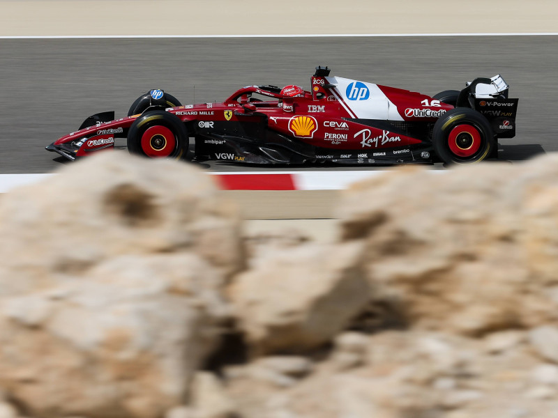 Charles Leclerc ha marcado el mejor crono de esta matinal de viernes.