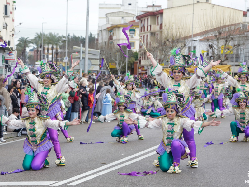 Desfile del Carnaval Romano de Mérida 2024