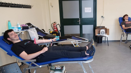 Campaña de donación de sangre en la UPNA