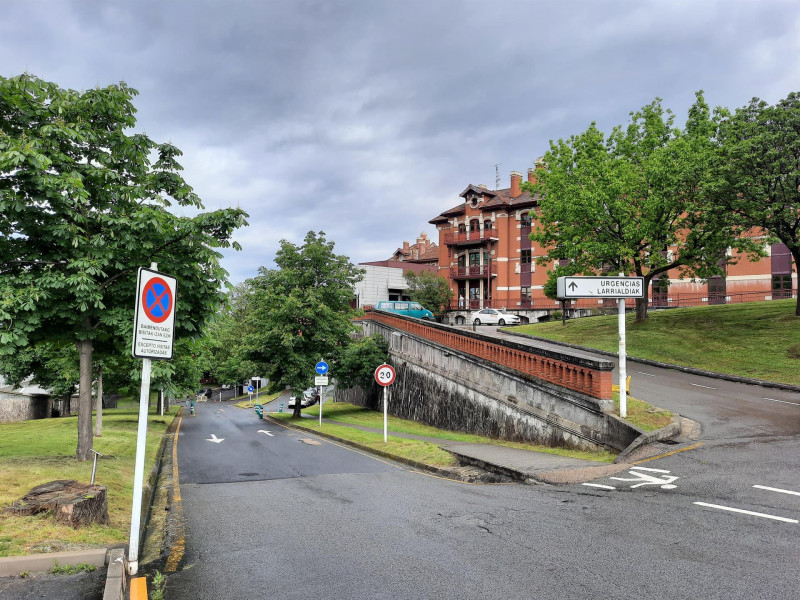 Entrada a Urgencias del Hospital de Basurto