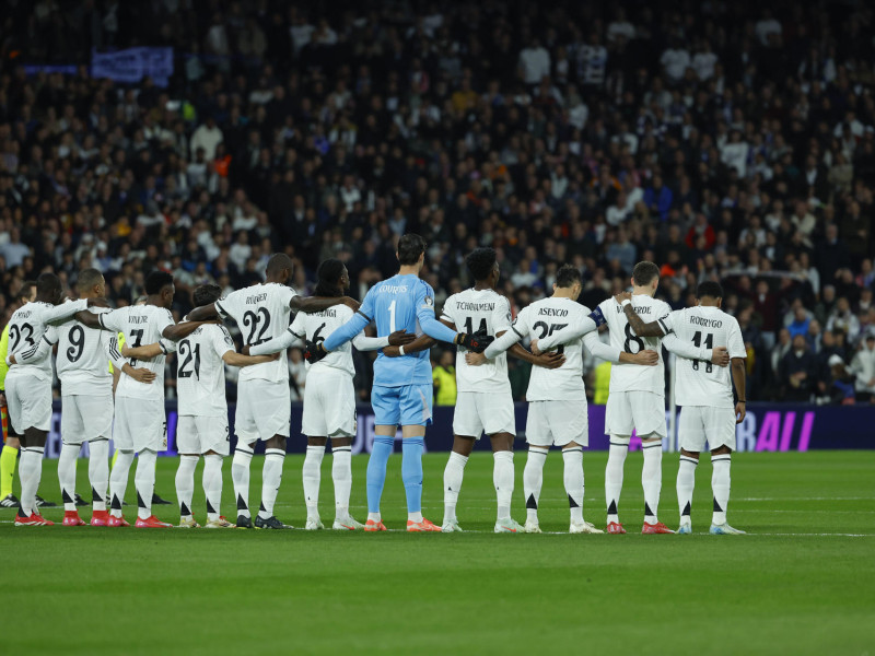 Minuto de silencio del Real Madrid por Javier Dorado