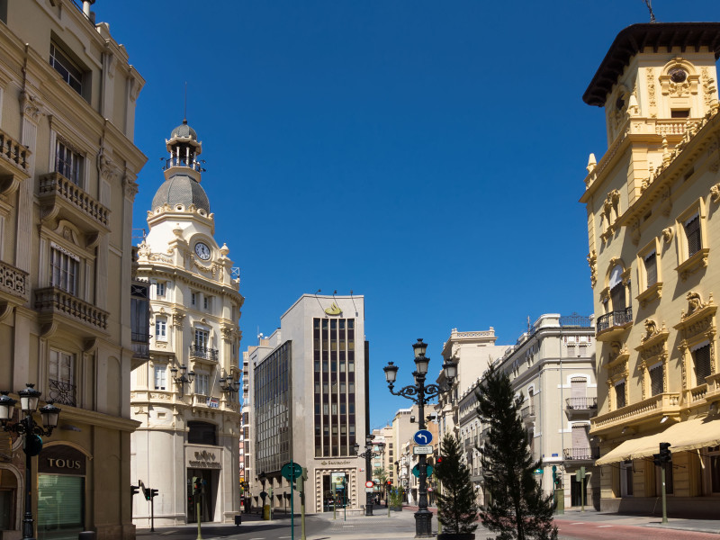 Vista desde Castellón De La Plana