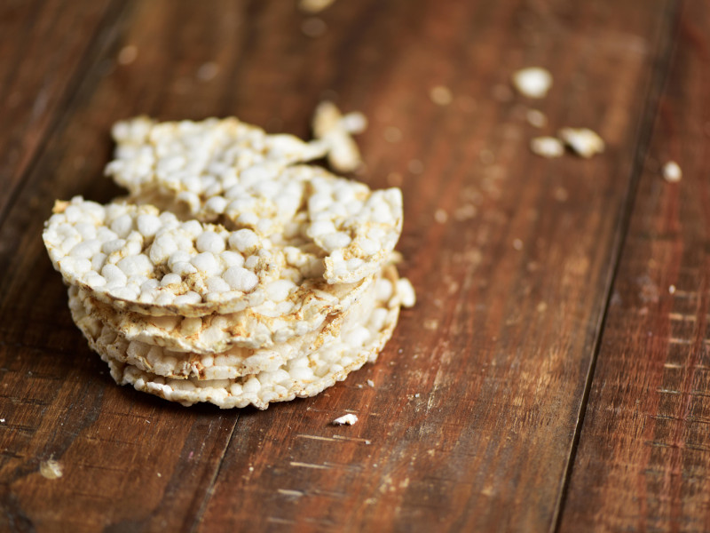 Tortitas de arroz.