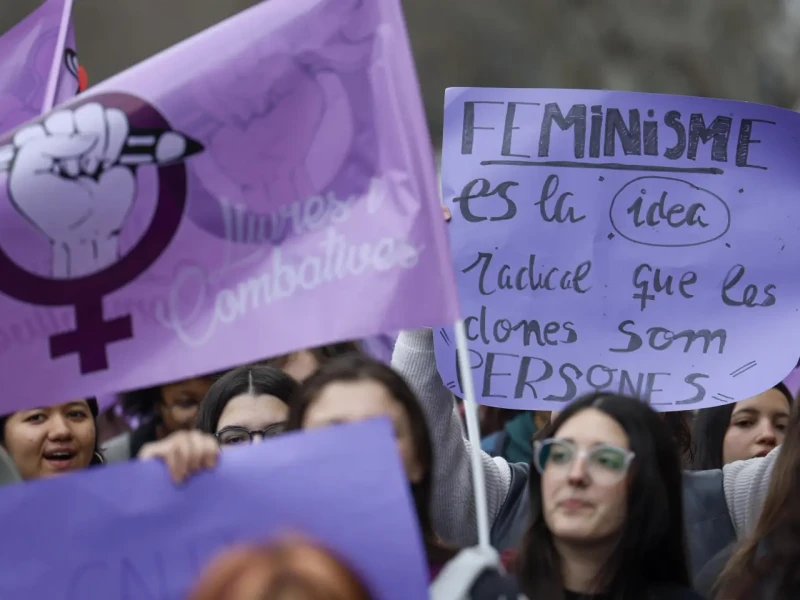 MANIFESTACIÓN 8M - EFE - ANA ESCOBAR