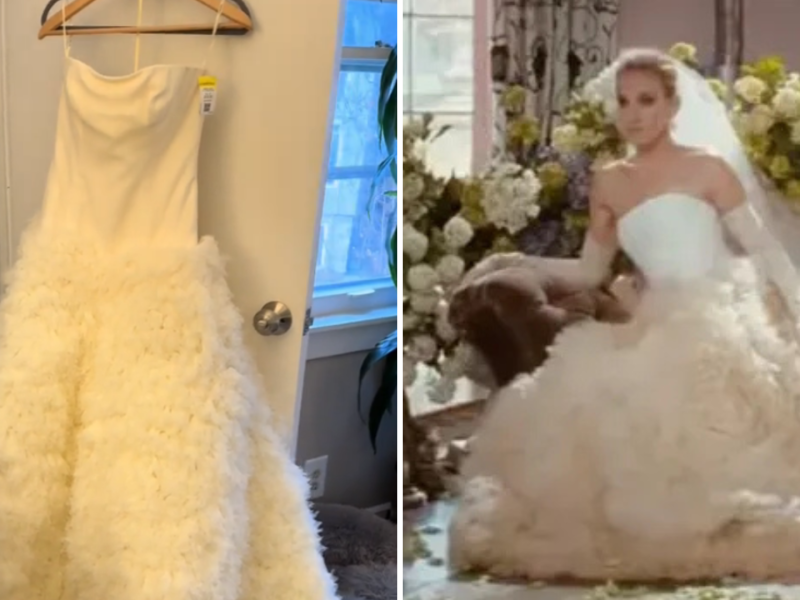Este es el vestido que Carrie Carrie Bradshaw usó en la película de Sexo en Nueva York