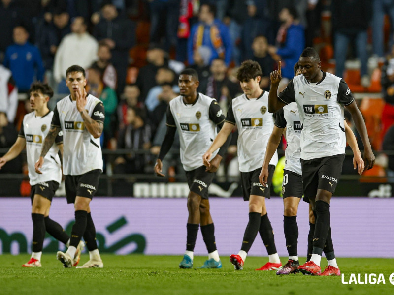 Sadiq llevó la alegría a Mestalla