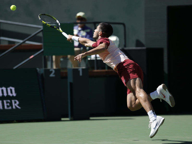 Alcaraz, en Indian Wells