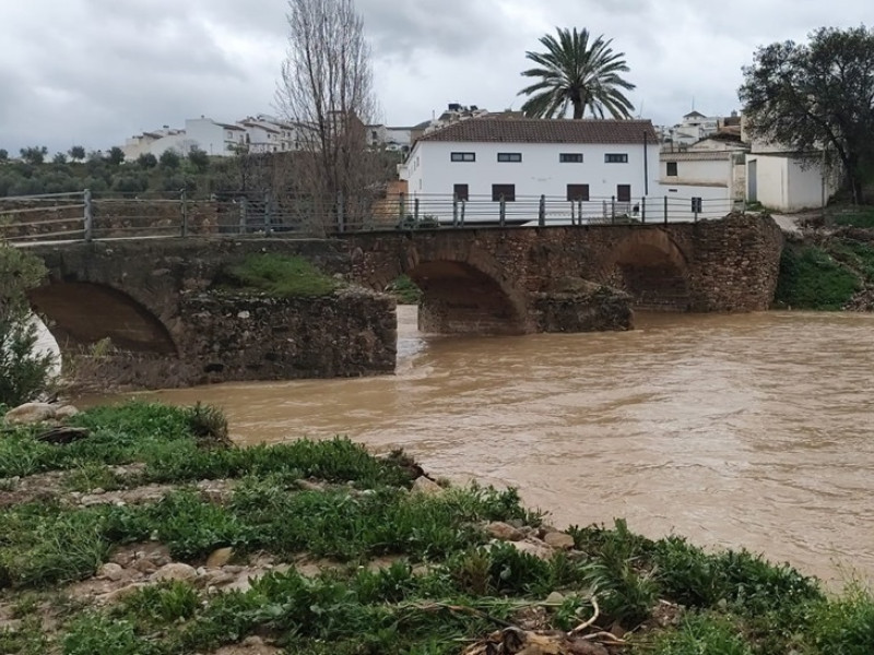 Imagen de Río Turón a su paso por Ardales (Málaga).