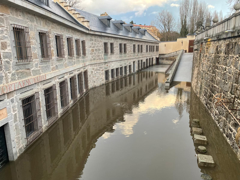 Inundaciones en la Casa de la Moneda